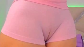 Play Perfect wife pussy cameltoe playing for me