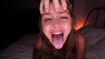 Play HE DELETED MY THROAT! Extreme Sloppy Deepthroat