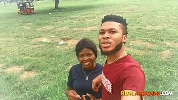 Play Cute African Couple Having Lovely Date Before Hardcore Fuck!
