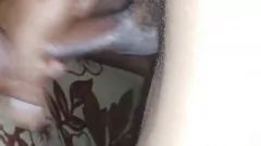 Cumshot Finale: Masturbation with Big Black Cock