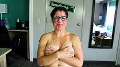 Play Job Interview Turns Into Cum-Covered Bukkake