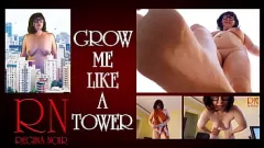 Play Giant Brunette Secretary Exposes Herself: Surprise Foot Worship