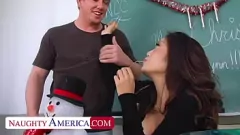 Play Petite Asian Kaiya Lynn's Xmas Bonus: Cum-Filled Pussy & Deepthroat