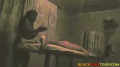 Play Sensual Ebony Massage Turns Into Rough Interracial Sex