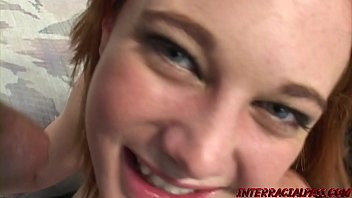 Play Redhead teen Lucy Sky sins by riding interracial big cock