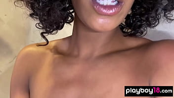 Play Sexy ebony babe Misty Stone fingering her black pussy in the bath