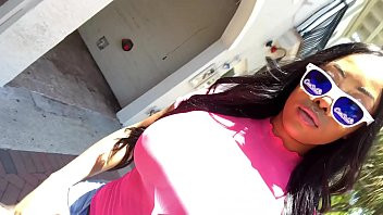Play Camsoda - Moriah Mills Public See Through Lingerie and Oiled Up Ebony Big Ass and Tits