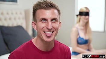 Play Huge boobs stepmom MILF Audrey Madison pranked by her stepson into sex