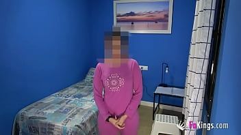Play Shy brunette girl films her friend banging her black boyfriend at home!
