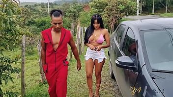 Play Fucked outdoors with a mechanic - Mariana Martix