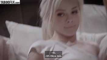 Play Pretty Face Foster Daughter Sucking Daddys Hard Cock - Elsa Jean