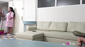 Play SUPER LATINA broad teaches a 'virgin' guy how to fuck properly