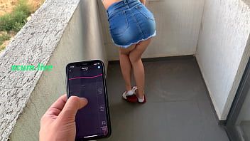 Play Step sister gets juicy in shopping mall with lovense lush vibrating toy controlled xhentai.live