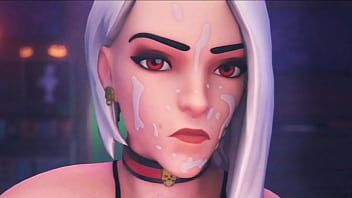 Play Animated Vampire Ashe Suck Mercy's Cock - Futanari BlowJob