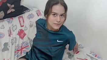 Play I find my stepsister with my clothes on and I take them off until I end up fucking her