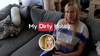 Play (SirenaSweet) Was Shy At First When Her Stepbro Asked Her For A Blowjob But The She Liked It - My Dirty Hobby
